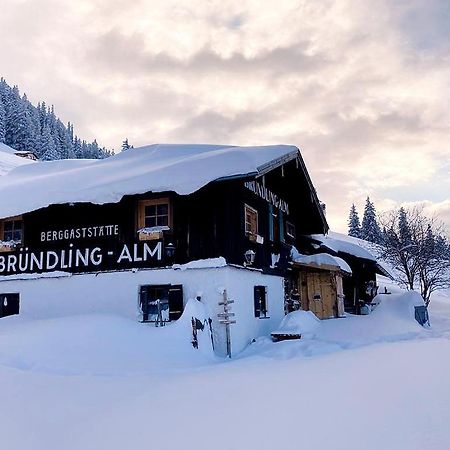 Bruendling-Alm Berggasthof Auf 1167M Auf Dem Hochfelln 卑尔根 外观 照片