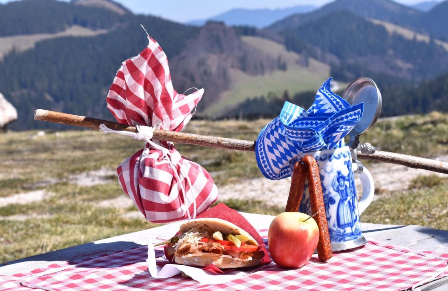 Bruendling-Alm Berggasthof Auf 1167M Auf Dem Hochfelln 卑尔根 外观 照片